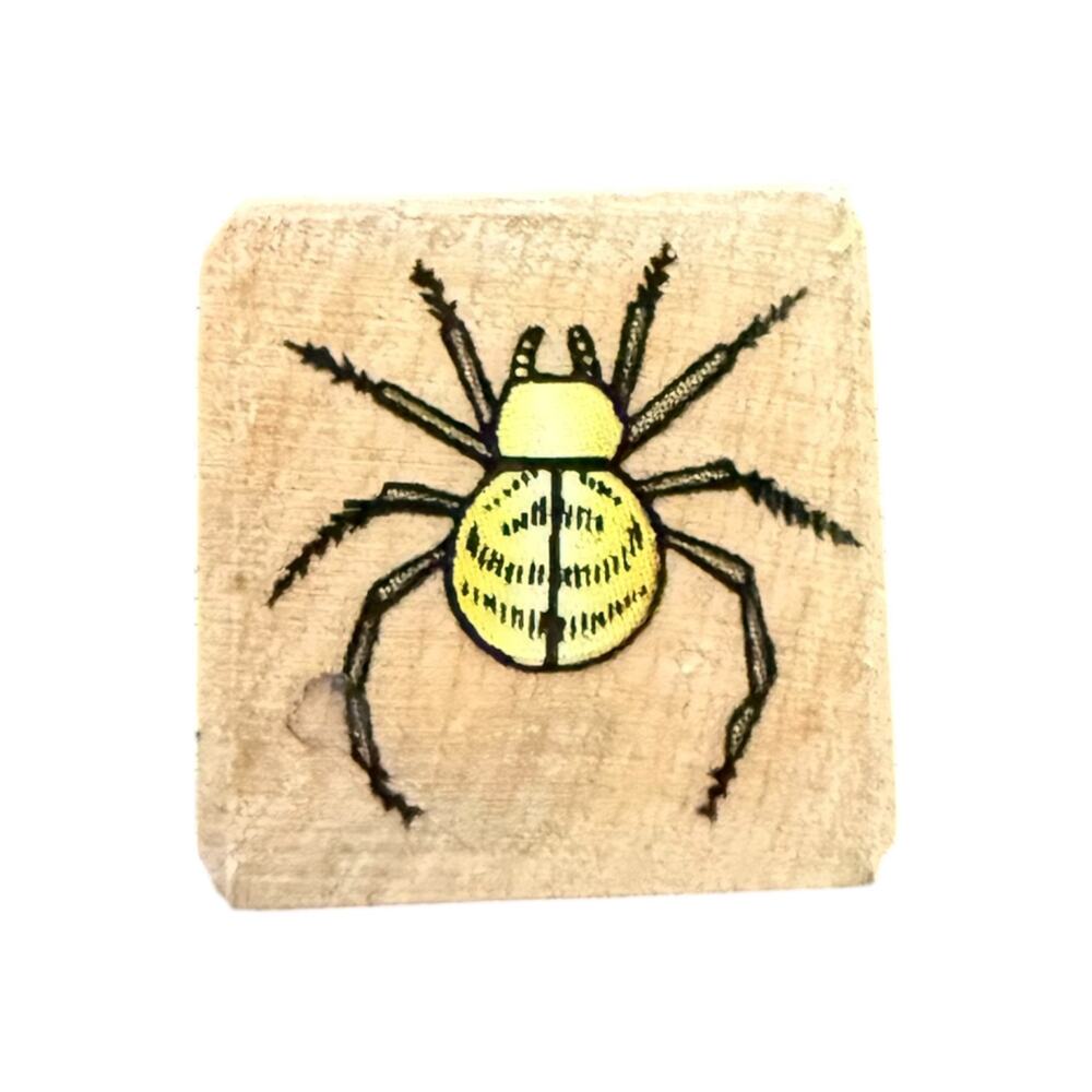 Hero Arts Orb Spider Small Mini Rubber Stamp